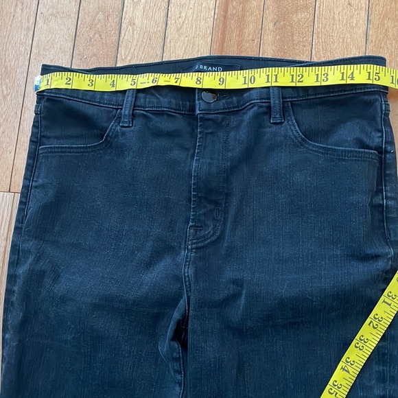 J Brand Jeans Womens 31 Black Maria High Rise Skinny Denim Ladies - Picture 3 of 9
